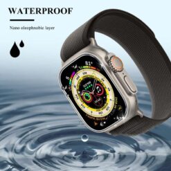 anti scratch hd tempered glass invisible screen protector for apple watch ultra series 49mm i phonecases com 5