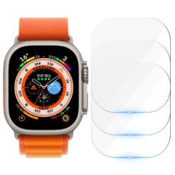 anti scratch hd tempered glass invisible screen protector for apple watch ultra series 49mm i phonecases com 7