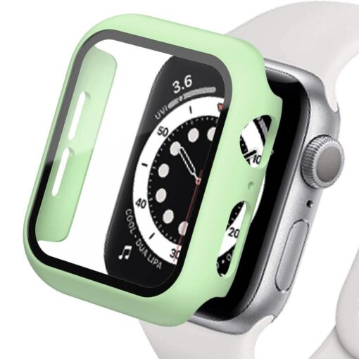 apple watch case with tempered glass for apple watch series 8 3 6 se series 7 accessories i phonecases com 9