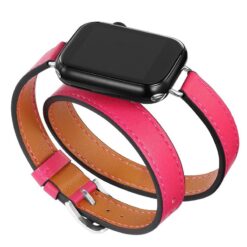 double band leather strap for apple watch 8 7 6 se 5 4 3 2 ultra 494542 44384041mm i phonecases com 10