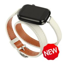 double band leather strap for apple watch 8 7 6 se 5 4 3 2 ultra 494542 44384041mm i phonecases com 20