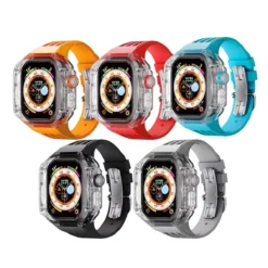 supcase ub pro rugged protective case with strap bands for apple watch 8/7 compatible with apple watch 6/se/5/4