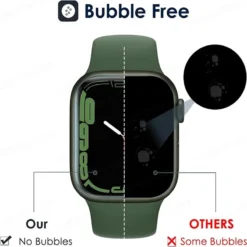anti bubble anti scratch ultra thin screen protector film for apple watch ultra 8 7 6 se 5 4 3