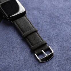 sport luxury alcantara strap for apple watch 45444149mm suede leather band for iwatch i phonecases com 2