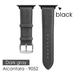 sport luxury alcantara strap for apple watch 45444149mm suede leather band for iwatch i phonecases com 7