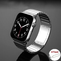stainless steel bracelet band for apple watch 8 7 4145mm 6543 4440mm ultra 49mm i phonecases com 17