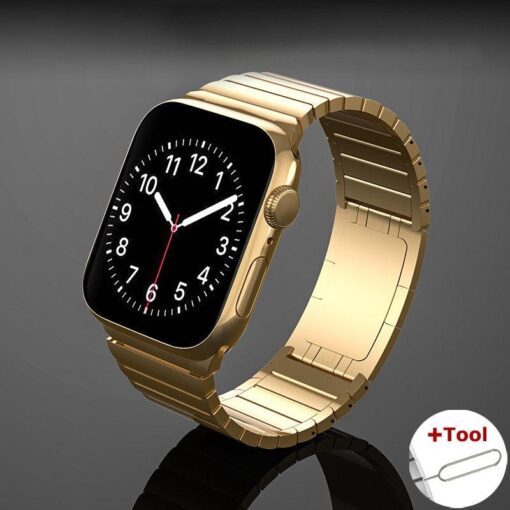 stainless steel bracelet band for apple watch 8 7 4145mm 6543 4440mm ultra 49mm i phonecases com 26