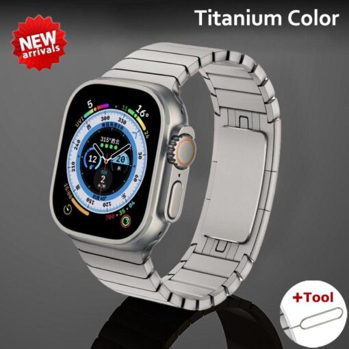 stainless steel bracelet band for apple watch 8 7 4145mm 6543 4440mm ultra 49mm i phonecases com 27