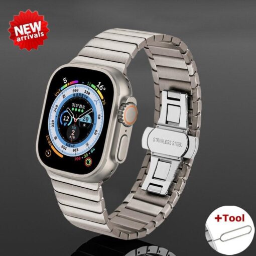 stainless steel bracelet band for apple watch 8 7 4145mm 6543 4440mm ultra 49mm i phonecases com 35 23163450163318