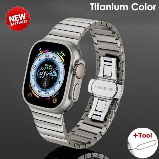 stainless steel bracelet band for apple watch 8 7 4145mm 6543 4440mm ultra 49mm i phonecases com 40 23163450556534