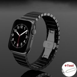 stainless steel bracelet band for apple watch 8 7 4145mm 6543 4440mm ultra 49mm i phonecases com 8