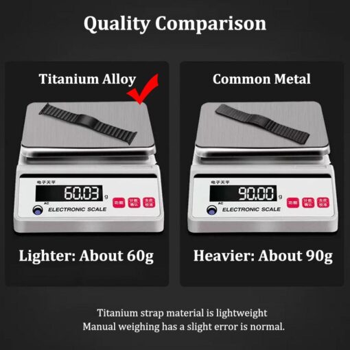 titanium alloy bracelet band for apple watch 8 7 6 5 4 3 se 38 40 42 44 49mm metal bracelet i phonecases com 6