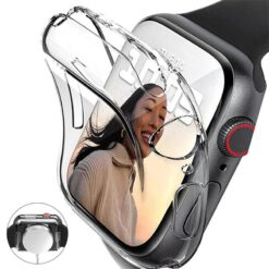 ultra thin transparent tpu soft silicon screen protector case for apple watch series 7 se 6 5 4 3 i phonecases com 1