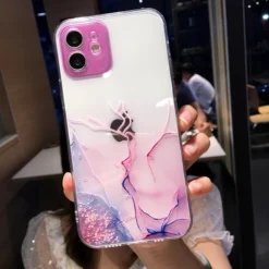 for iphone 13 12 11 15 pro max xs x xr clear shockproof cover for iphone 14 15 plus coque funda