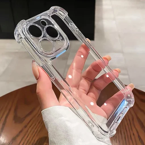max protection shockproof bumper clear case for iphone 14 13 12 11 pro max x xr xs 7 8