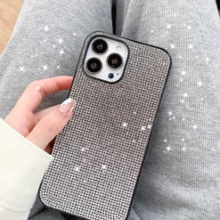 luxury rhinestones bling diamante case for iphone 14 13 12 11 pro max xs x xr 7 8 se