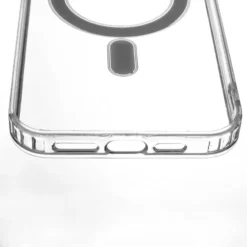 magnetic transparent phone case for iphone 15 plus pro max for magsafe wireless charging shockproof phone shell for iphone 15