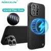 magnetic aramid fiber case for iphone 15 pro max with kickstand anti drop all inclusive for iphone 14 pro magsafe case