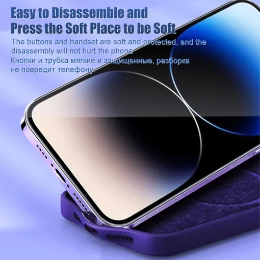 liquid silicone magnetic cases for iphone 15 14 11 13 12 pro max plus for magsafe case wireless charge cover phone accessories
