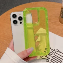 heavy duty shockproof armor case for iphone 14 13 pro max 12 11 x xr xs transparent cover