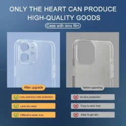 suitable for iphone 13 14 pro mobile phone case advanced transparent space shell silicone tpu anti fall soft shell
