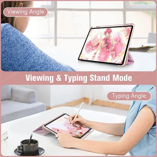 ipad case for pro 11 2024 2022 2021 2020 9.7 5th 6th 10.2 7th 8th 9th 10th generation funda for ipad air 11" 5th 4th 10.9 cover