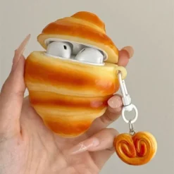 3D Croissant Box for Airpod 1 2 3 Pro