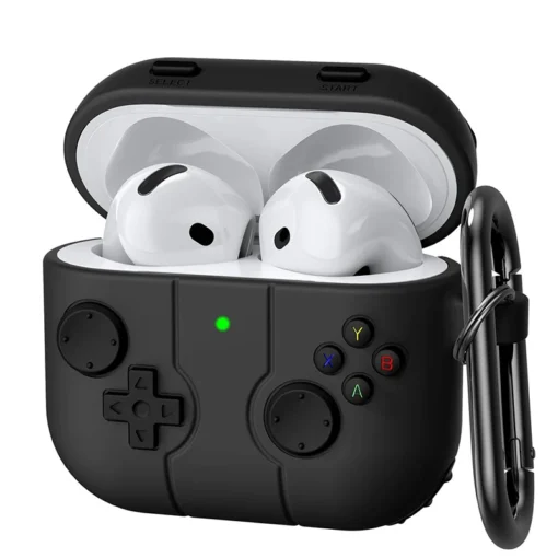 3D Gamepad Silicone Shockproof Bluetooth Headset Cover for AirPods 1 2 3 4 Pro 1 2